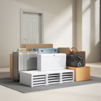 Armoire moderne Offres Spéciales en plastique pliable portable Armoire Chambre à coucher Placard