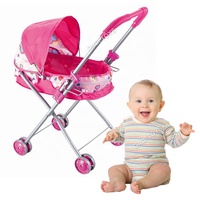 DADI OEM/ODM le plus populaire de sécurité en fer bébé poupée chariot jouet poupée chariot jouets bébé poupée poussette pour enfants