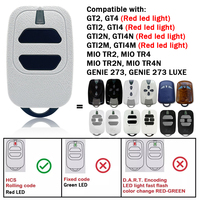 Télécommande de garage/portail DEA GTI2 GTI4 433,92 MHz pour DEA GT2 GT4 GTI2M GTI4M GT2N GT4N MIO TR2 TR4 TR2N TR4N GENIE 273