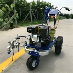 Équipement de marquage routier à peinture froide pour lignes zébrées sur les parkings, machine routière pour peinture à froid sur parkings - Product Image 3