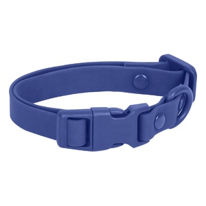 Conjunto Moderno de Lujo de Collar y Correa para Mascotas de Color Sólido PVC Impermeable Suave Accesorios Premium para Perros y Gatos - Product Image 6