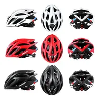 Casque de vélo tout-terrain pour adulte, écologique, en polystyrène expansé (EPS) et coque en PC, personnalisable, avec lumière détachable, réglable, sport, une seule étape