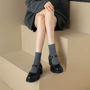 <span class=keywords><strong>Sandali</strong></span> Estivi da Donna Gon22 con <span class=keywords><strong>Tacco</strong></span> Spesso, Traspiranti, Comodi, Resistenti all'Usura, con Rialzo e Antiscivolo per la Primavera - Product Image 6