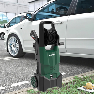 <span class=keywords><strong>Idropulitrice</strong></span> ad Alta Pressione <span class=keywords><strong>LAVOR</strong></span> Run Extra 145, 145 Bar, 2100W con Avvolgitubo e Lancia Turbo - Product Image 1