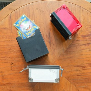 New Style Custom Aluminum Alloy TCGs <b>Card</b> Deck Box For Trading <b>Card</b> Game Storage - Product Image 6
