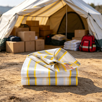 Bâche en PE imperméable pour le stockage de matériaux de construction, l'élevage, les camions, les remorques, les marchandises, les cours et la protection extérieure