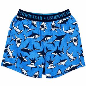 Calzoncillos bóxer <span class=keywords><strong>de</strong></span> cintura alta para hombre, tejidos, transpirables, con logo estampado, <span class=keywords><strong>de</strong></span> secado rápido, suaves, cómodos, con cintura elástica, 100% algodón, corte holgado - Product Image 5
