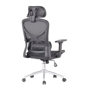 Chaise de bureau de direction inclinable en tissu de haute qualité 2025 avec appui-tête réglable et dossier en maille - Product Image 5