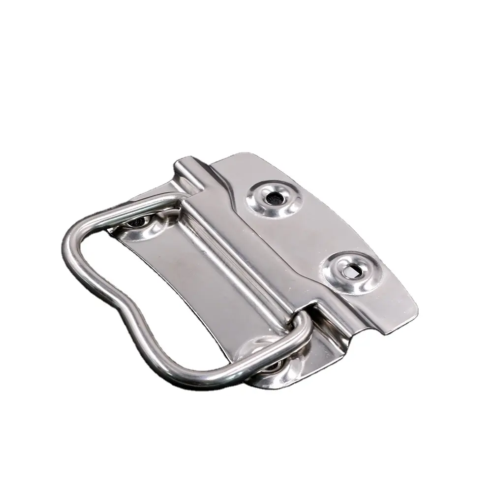 Iron plated nickel Cabinet Handle mechanical side handle Box Pull Replacement Carrying toolbox Handle