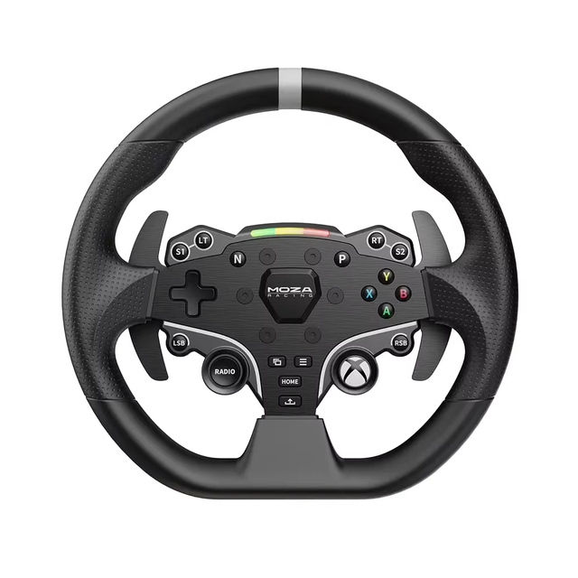 Brand New MOZA ES/CS/RS/ESX/TSW Series Replaceable Steering Wheel Kit Formula & 12" Round Racing Rim