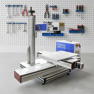 Graveur laser à <span class=keywords><strong>fibre</strong></span> JPT MOPA 200W, machine <span class=keywords><strong>de</strong></span> gravure laser avec table mobile XY grand format, machine <span class=keywords><strong>de</strong></span> marquage industriel des métaux - Product Image 1