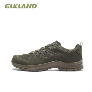 Zapatos de senderismo para hombre con logotipo personalizado, entresuela transpirable de EVA, antideslizantes, calzado para exteriores para trekking, montañismo y camping. - Product Image 4
