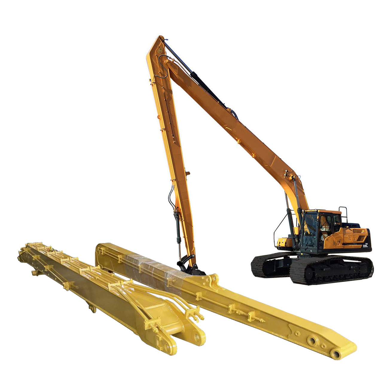 Verified Supplier Hitachi Long Reach Arm Hydraulic Long Boom Reach