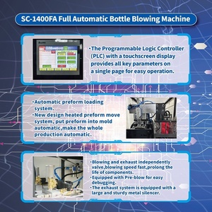 Hochwertige Vollautomatische 2-Kavitäten 2000ml Blasformmaschine PET-Flaschenherstellungsmaschine Preis - Product Image 4