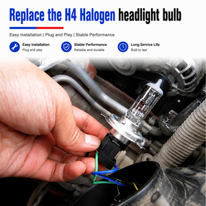 Bombilla Halógena de Cuarzo Oryxon CE RoHS H4 P43t 9003, 12V 100W 90W, Doble Haz, Luz Alta y Baja, Repuesto OEM para Faros Delanteros de Automóviles - Product Image 5