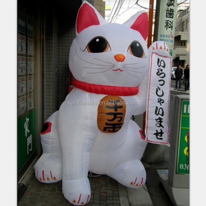 Vente en gros d'usine, chat à argent gonflable <span class=keywords><strong>pas</strong></span> <span class=keywords><strong>cher</strong></span>, <span class=keywords><strong>Maneki</strong></span> <span class=keywords><strong>Neko</strong></span> gonflable pour la publicité - Product Image 1