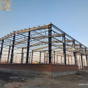 Kết Cấu Thép đúc sẵn hiện đại xây dựng nhà kho đúc sẵn/nhà xưởng/nhà chứa máy bay/vật liệu xây dựng văn phòng - Product Image 4