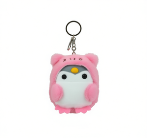 Llavero de peluche Zvio de 12 cm con diseño de búho de dibujos animados, regalo para niños y mujeres - Product Image 1