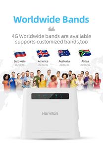 Enrutador 4g con tarjeta Sim Enrutador 4G CPE Interior FWA WiFi 300Mbps <span class=keywords><strong>4</strong></span> puertos RJ45 Batería incorporada con ranura para tarjeta Sim - Product Image 4