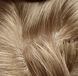 LONGFOR NL Topper con Base in Seta da 14 Pollici, 100% Capelli Umani Lisci, Morbidi al Tatto, Design Elegante, Colore Fantasia 60 # Remy - Product Image 5