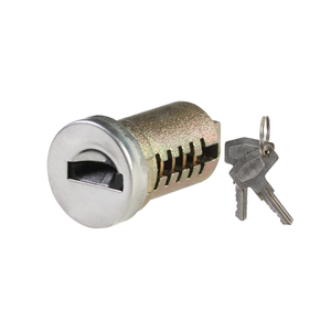 MK104-06 Goedkope Prijs Zinklegering Slotkern Cilinder Voor Kast En Veiligheidsdoos Met Stofkap - Product Image 1