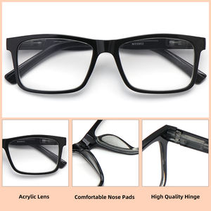 卸売工場価格アンチブルーライトトレンディデザイナー光学処方メガネ安いプラスチックカスタム老眼鏡 - Product Image 4