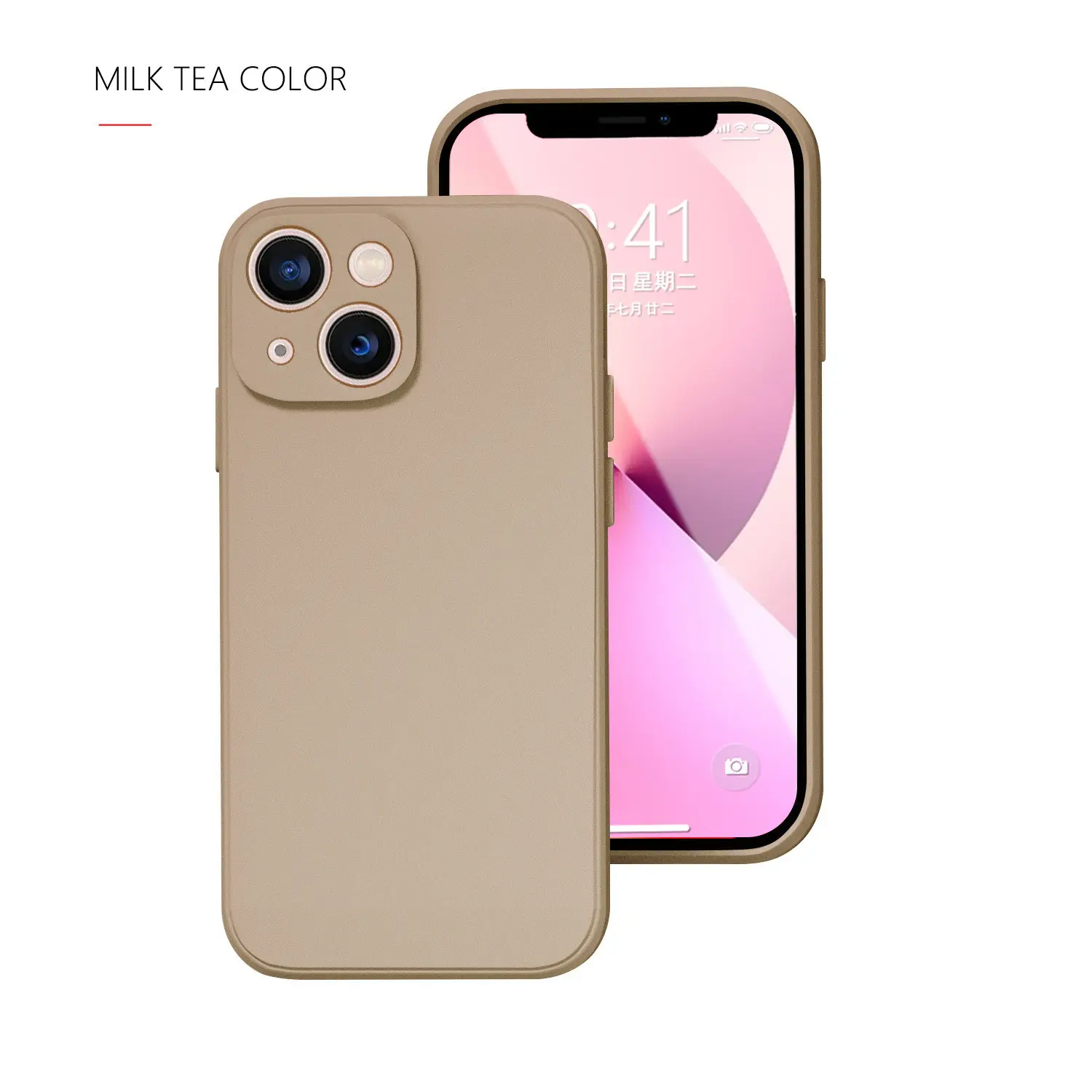 Ultra thin frosted silicone lens protection phone case for apple iphone 14 pro max 11 12 13 pro mini X XR XS MAX 7 8 PLUS