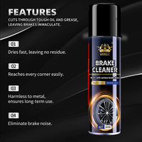 Nettoyant frein aérosol haute performance 450 ml – Entretien automobile, nettoyant système de freinage, éliminateur de poussière, spray nettoyant frein