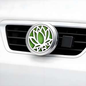 Difusor de Aceite Esencial para Coche de Lujo, Clip de Ventilación de Aire Sólido de Aleación de Zinc con Evaporación Natural - Product Image 1