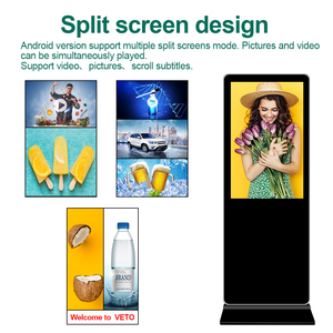 Reproductor de Video Publicitario Android Veto con Soporte de Pie, Pantalla LCD Digital de 43, 49, 55, 65 y 75 Pulgadas, Señalización Digital Interior 4K con Pantalla Táctil - Product Image 5