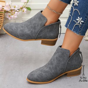 Invierno niños Mary Jane Peep Toe zapatos de jardín niño niñas niños ligeros PVC suela vaquera <span class=keywords><strong>botas</strong></span> - Product Image 2