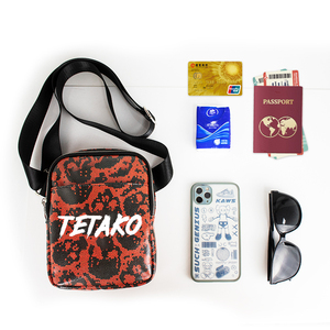 Bolso de viaje personalizado con puerto Usb para hombre, bandolera pequeña de PU resistente al agua para teléfono, <span class=keywords><strong>pecho</strong></span> y <span class=keywords><strong>hombro</strong></span> - Product Image 6