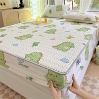 Sunny Textile Nouveau drap-housse épaissi en latex pour lits, draps-housses à motifs de dessins animés