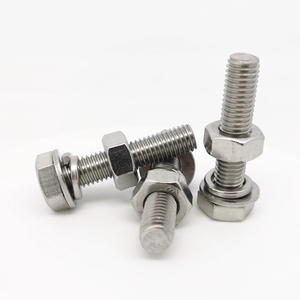 Tornillos y Tuercas Hexagonales de Acero Inoxidable Galvanizado de Grado 10.9 con Rosca Completa 316 - Product Image 5