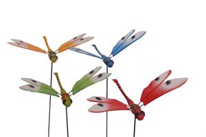 Adorno de Jardín con Forma de Libélula, Precio de Fábrica Personalizado, Ecológico, Resistente a los Rayos UV y a <span class=keywords><strong>la</strong></span> Intemperie, Hecho a Mano, para Niños, Navidad/Jardín - Product Image 5