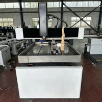 Máquina Router CNC para Madera Jinan Mosencnc 6090 de 4 Ejes, con Encimera y Fregadero con Rotación, Grabado 3D en Madera, Controlador DSP A11, Motor Servo