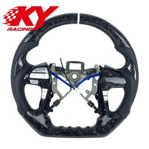 Volante de Fibra de Carbono Forjado Estilo Racing Personalizado para Toyota Highlander Camry 2007-2011, Interior de Auto - Product Image 1