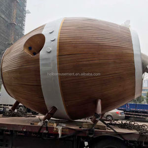 Toboganes al aire libre para niños, juegos recreativos al aire libre, equipo de suelo de juegos de madera - Product Image 5