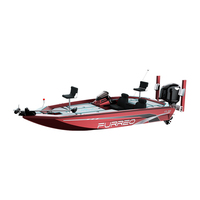 Meilleure Qualité Nouveau Bateau de Pêche Bass Furreo Bateau en Aluminium Économique
