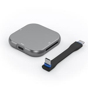 Magnetic USB C SD 4.0 <b>Card</b> Reader Portable Micro SD <b>Card</b> Reader Aluminum <b>Memory</b> <b>Card</b> Reader Adapter - Product Image 6