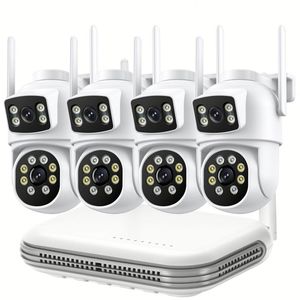 Kit <span class=keywords><strong>de</strong></span> <span class=keywords><strong>surveillance</strong></span> NVR à 4 caméras U Box, système <span class=keywords><strong>de</strong></span> caméra CCTV avec énergie solaire, caméra <span class=keywords><strong>de</strong></span> sécurité extérieure, dôme IP 1 3Sony Best - Product Image 1