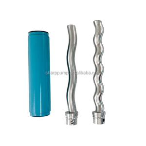 Ricambio Statore NETZSCH <span class=keywords><strong>Nemo</strong></span> NM076BY02S12V in Gomma NBR per Pompa a Cavità Progressiva a <span class=keywords><strong>2</strong></span> Stadi - Product Image 2