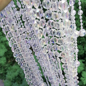 ASW191 Chất Lượng Cao Acrylic Beaded Cưới Trần Treo Hạt Rèm - Product Image 1