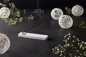 Bâton d'encens japonais en bois de santal de qualité supérieure pour les cadeaux et le parfum d'intérieur diffuseur d'aromathérapie à la fleur de lotus - Product Image 3