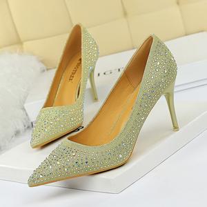 C11222a popolare pompe da sera sexy <span class=keywords><strong>scarpe</strong></span> <span class=keywords><strong>tacco</strong></span> <span class=keywords><strong>alto</strong></span> per le donne - Product Image 6
