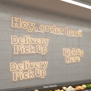 Letreros flexibles de neón y plátano con luz LED de Color hechos a medida para publicidad para el hogar, empresa, oficina, uso escolar, enchufe incluido - Product Image 1