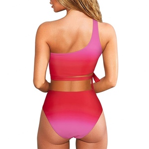 Traje de Baño Bikini Mini Sexy Personalizado de Fabricante, de Alta Calidad, Color Sólido, Moda de Playa, Tanga, Estampado Floral - Product Image 6