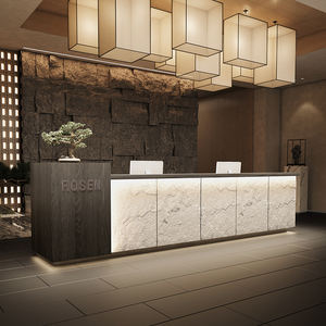 Table de réception d'entreprise durable pour salles de billard, salons de <span class=keywords><strong>coiffure</strong></span>, studios d'<span class=keywords><strong>art</strong></span> des ongles et dépanneurs - Product Image 4