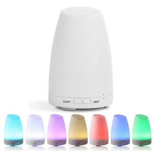 Ультразвуковой ароматизатор эфирных масел Urpower <span class=keywords><strong>100</strong></span> мл с 7-цветной светодиодной подсветкой - Product Image 2