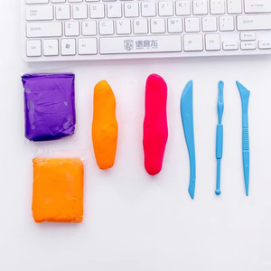 <span class=keywords><strong>Arcilla</strong></span> de Modelar para Niños, Segura y No Tóxica, <span class=keywords><strong>Arcilla</strong></span> Mágica Ultraligera con Herramientas, Kit de <span class=keywords><strong>Arcilla</strong></span> de Secado al Aire - Product Image 4